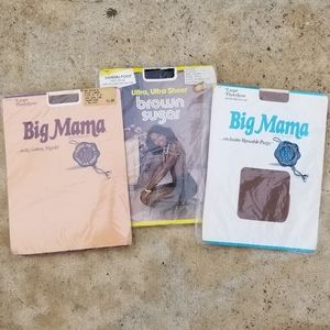 Vintage pantyhose lot of 3